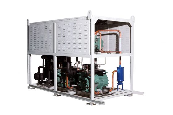 Semi-Enclosed Refrigeration Compressor